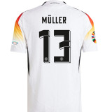 24-25 Germany Home Long Sleeve Soccer Jersey (长袖)