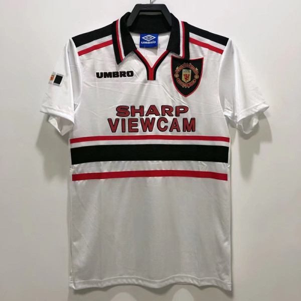 1998 Man Utd Away Retro Soccer Jersey