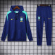 24-25 Brazil Royal blue Hoodie Tracksuit (卫衣套装)