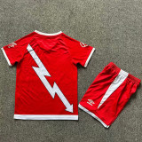 24-25 Rayo Vallecano Away Kids Soccer Jersey