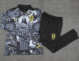 24-25 Brazil Black Kids Half Pull Special Edition (童装)(半拉链)