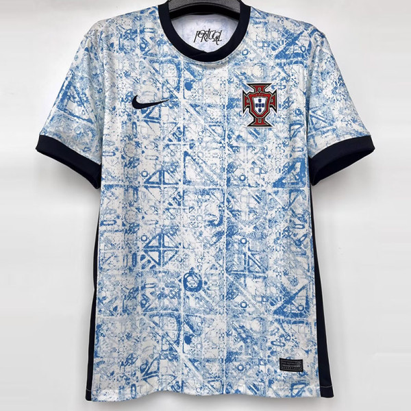 24-25 Portugal Away 1:1 Fans Soccer Jersey