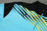 2024 JOM Lake Blue Half Pull Tracksuit #810(半拉链)