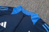 24-25 Nottingham Forest Royal blue Kids Half Pull Tracksuit (童装)(半拉链)