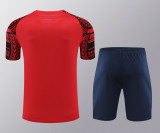 24-25 Napoli Red Training Short Suit