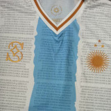 22-23 Argentina Blue White Commemorative Edition Soccer Jersey (三星)