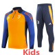 24-25 JUV Orange Kids Half Pull Tracksuit (童装)(半拉链)