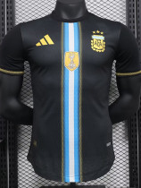 24-25 Argentina Black Special Edition Player Version Soccer Jersey *