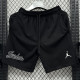 M19 Jordan Black Pure Cotton Fabric Casual Short Pants