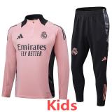 24-25 RMA Pink Kids Half Pull Tracksuit (童装)(半拉链)
