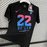 T188 HEAT BUTLER #22 Black High Quality Casual T-Shirt