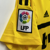 2011-2012 RMA Yellow GoalKeeper Retro Soccer Jersey (带章)