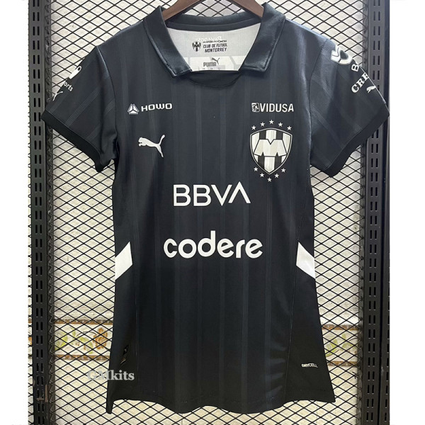 24-25 Monterrey Third Women Soccer Jersey (女)黑色