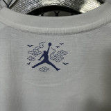 T121 Jordan White High Quality Casual T-Shirt