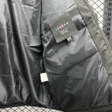 24-25 MF1 Jordan Black Hooded Cotton Coat (棉衣红标)