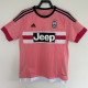 2015-2016 JUV Away Retro pink Soccer Jersey