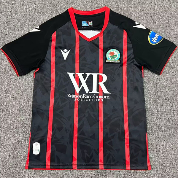 24-25 Blackburn Away Fans Soccer Jersey
