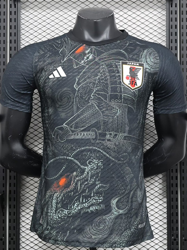 24-25 Japan Black Special Edition Player Version Soccer Jersey #白色标