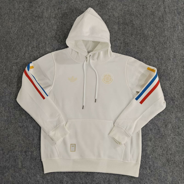 24-25 Colombia White Hoody 白色(加绒)