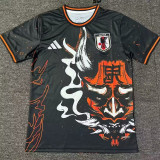 24-25 Japan Black Special Edition Fans Soccer Jersey *鬼脸