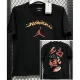 T266 Jordan Black High Quality Casual T-Shirt