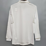 2011-2012 RMA Home Long Sleeve Retro Soccer Jersey (长袖)