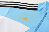 2024 AD Light blue Jacket Tracksuit #AJ20