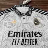 2023 RMA Special Edition White Grey Fans Training Shirts (黑色边)