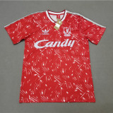 1989-1991 LIV Home Retro Soccer Jersey