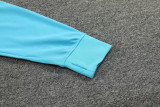 2024 JOM Lake Blue Half Pull Tracksuit #810(半拉链)