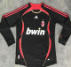 2006-2007 ACM Away Black Long Sleeve Retro Soccer Jersey