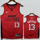 24-25 HEAT ADEBAYO #13 Red City Edition Top Quality Hot Pressing NBA Jersey (V领）