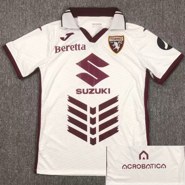 24-25 Torino Away Fans Soccer Jersey