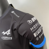 2023 F1 Formula One ALPINE Black Racing Suit(圆领)
