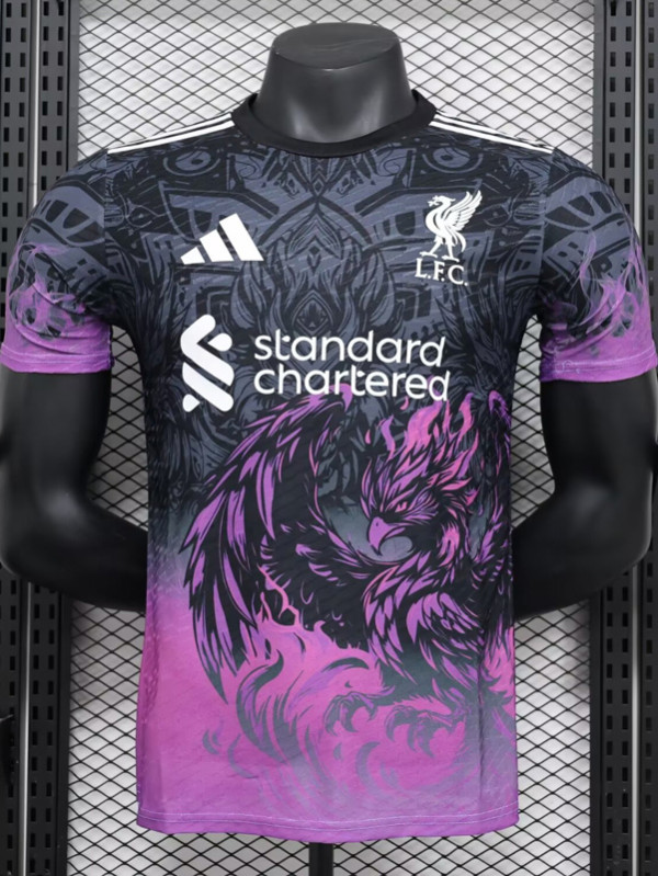 25-26 LIV Black Purple Special Edition Player Version Training shirts