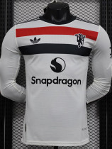 24-25 Man Utd Third Long Sleeve Player Version Soccer Jersey (长袖球员)