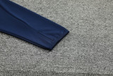24-25 Al-Nassr Royal blue Half Pull Tracksuit (半拉链)