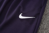 24-25 England Purple Blue Half Pull Tracksuit (半拉链)