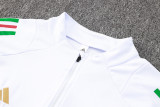 24-25 Italy White Half Pull Tracksuit (半拉链)