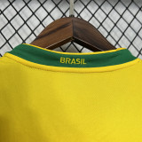 2006 Brazil Home Retro Soccer Jersey