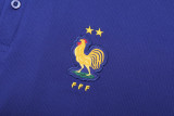 25-26 France Fancy blue Polo Tracksuit