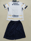 24-25 Pumas UNAM Home Kids Soccer Jersey