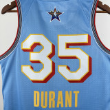 25-26 ALL-STAR DURANT #35 Light blue Top Quality Hot Pressing NBA Jersey