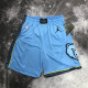 22-23 GRIZZLIES Blue Top Quality NBA Pants (Trapeze Edition) 飞人版