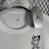 T136 Jordan White High Quality Casual T-Shirt