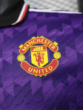 24-25 Man Utd Purple Special Edition Player Version Training shirts *翻领
