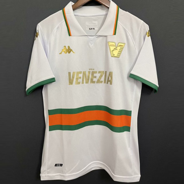 23-24 Venezia FC Away Fans Soccer Jersey