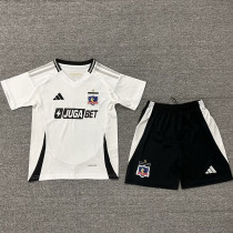 25-26 Colo-Colo Home Kids Soccer Jersey