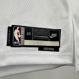 23-24 TIMBERWOLVES ANDERSON #1 White Top Quality Hot Pressing NBA Jersey (Retro Logo)