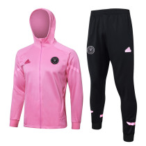 24-25 Inter Miami Pink Hoodie Jacket Tracksuit #F570